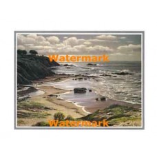 Cliffside Beach  - XKFL4182  -  PRINT
