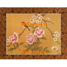 Oriental Blossoms  - #XKFL4683  -  PRINT