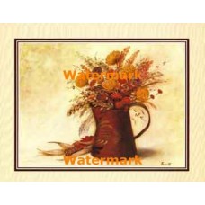 Dried Mums  - XKFL4854  -  PRINT
