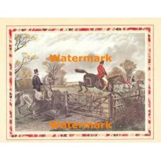 Jumping The Gate  - XKFL4954  -  PRINT