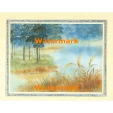 Tranquil Lake  - #XKFL4956  -  PRINT