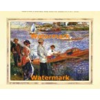 Oarsmen At Chatou  - #XKFL4977  -  PRINT