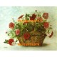 Petunia Basket  - #XKL4144  -  PRINT
