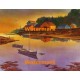 Sunset Haven  - #XKL4542  -  PRINT