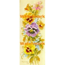 Pansies  - XS126  -  PRINT 