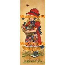 Flower Basket  - XBJ790  -  PRINT 