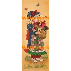 Flower Basket  - XBJ793  -  PRINT 