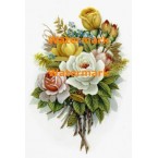 Rose Bouquet  - XD2657A  -  PRINT