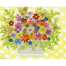 Spring Basket  - XD8568  -  PRINT