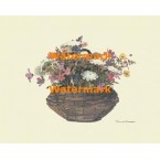 Basket of Flowers  - XBFL2078  -  PRINT