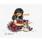 Red Tutu  - XBJ21  -  PRINT