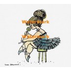 Blue Tutu  - XBJ22  -  PRINT