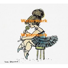 Blue Tutu  - XBJ22  -  PRINT