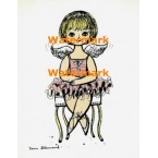 Pink Tutu  - XBJ23  -  PRINT