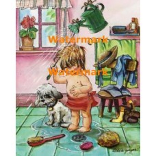 Shower Time  - XBJ272  -  PRINT