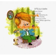 Little Jack Horner  - XBJ580  -  PRINT