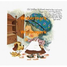 Old Mother Hubbard  - XBJ581  -  PRINT