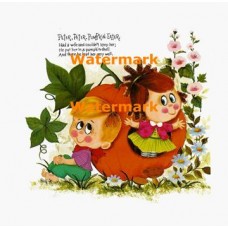 Peter, Peter, Pumpkin Eater  - XBJ585  -  PRINT