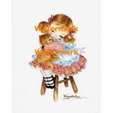 Cat Hug  - XBJ6  -  PRINT