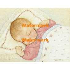 Baby Asleep  - XBJ7  -  PRINT