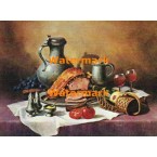 Ham And Wine  - XK228/1  -  PRINT