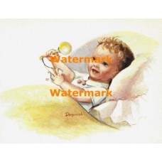 Baby Playing  - XKA331  -  PRINT