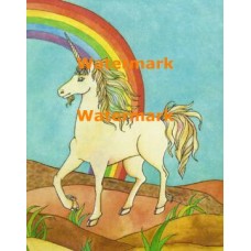 Majestic Unicorn  - XKA4635  -  PRINT