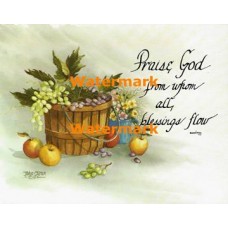 Praise God  - XKA5552  -  PRINT