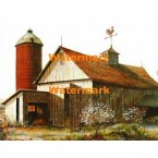Weather Vane Barn  - XKA8147  -  PRINT
