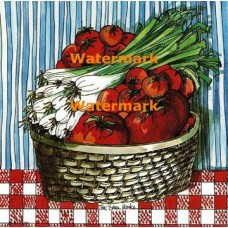 Basket Of Fixings  - XBKM612  -  PRINT