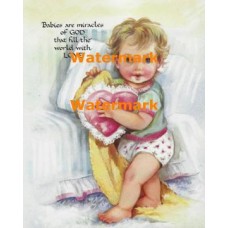 Babies Are Miracles  - XS14194  -  PRINT
