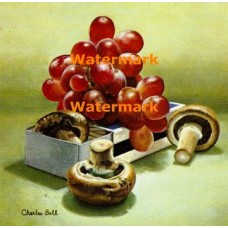 Grapes & Mushrooms  - XS233  -  PRINT
