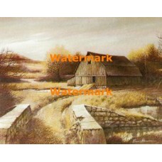 Bridge To The Barn  - XS6187  -  PRINT