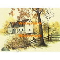 Farmhouse  - XBSC1847  -  PRINT