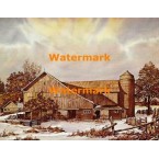 Winter On The Farm  - XBSC2123  -  PRINT