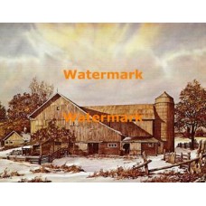 Winter On The Farm  - XBSC2123  -  PRINT