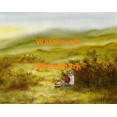 Collecting Berries  - XBSC2489  -  PRINT