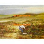 Collecting Berries  - XBSC2490  -  PRINT