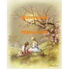 Flower Picking  - XBSC3514  -  PRINT