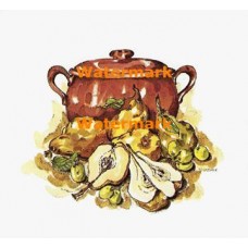 Pears & Grapes  - XBSL265  -  PRINT