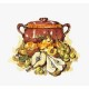 Pears & Grapes  - XBSL265  -  PRINT