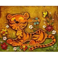 Tiger  - #XD5885  -  PRINT