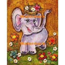 Elephant  - XD5887  -  PRINT
