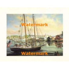Entering The Harbor  - XAR5324  -  PRINT