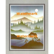 Hilltop Trees  - XKFL5414  -  PRINT