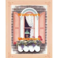 Potted Geraniums  - XKFL5845  -  PRINT