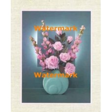 Pink Roses  - XKFL5826  -  PRINT