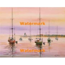 In The Harbor  - XD50443  -  PRINT