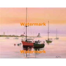 In The Harbor  - XD50444  -  PRINT