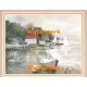 Sailboat Scene  - #XD50489  -  PRINT